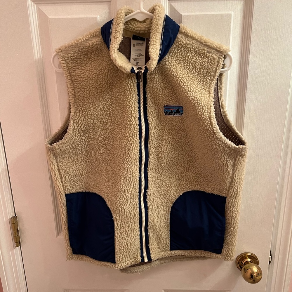 Patagonia retro Sherpa vest, kids XL